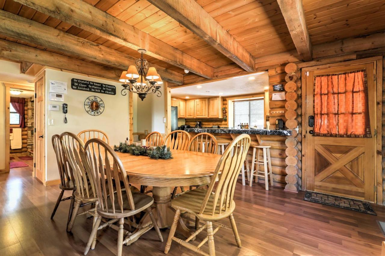 Cozy Utah Cabin With Deck And Fire Pit! Duck Creek Village Ngoại thất bức ảnh